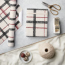 Search for red and black and white wrapping paper Tartan