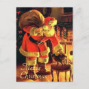 Search for vintage santa cards Elves