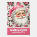 Search for santa claus tea towels Pink