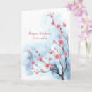 Search for blue tree cards Pink