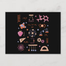 Search for elements of postcards Physics