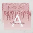 Search for monogram sweet 16 invitations Pink