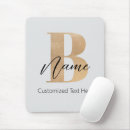Search for b monogram mousepads Monogrammed