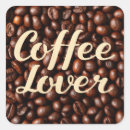 Search for coffee addict stickers Brown