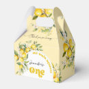 Search for lemon favour boxes 1st birthday