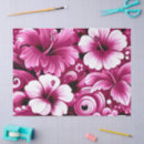 Search for hawaiian flowers tissue paper Hibiscus
