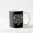 Search for pointless mugs Arguing with me