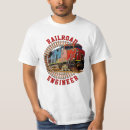 Search for trained worker tshirts Train enthusiast