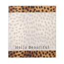 Search for cheetah print notepads Leopard