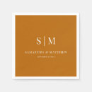 Search for fall wedding napkins Modern