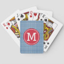Search for western playing cards Monogrammed