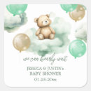 Search for gold balloon stickers Baby shower