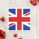 Search for england napkins British flag