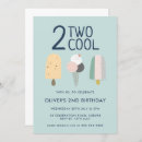 Search for two cool birthday invitations Ice cream party