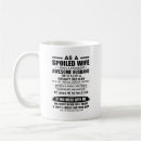 Search for wife and husband quote mugs Marriage humour