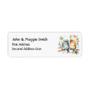 Search for animal couple return address labels Cute
