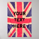 Search for great britain flag posters Grunge