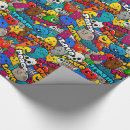 Search for character wrapping paper Birthday