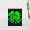 Search for vintage st patricks day cards Four leaf clover