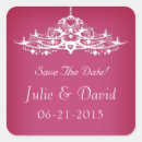 Search for chandelier wedding stickers Vintage