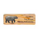 Search for black bear return address labels Forest