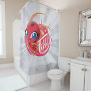 Search for girl superhero shower curtains Kwamis