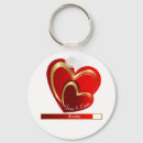 Search for red heart wedding key rings Hearts