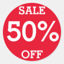 Search for 50 off stickers Business