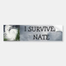 Search for survived bumper stickers Hurricane