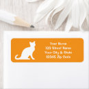 Search for animal lovers return address labels Kitten