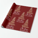 Search for red and gold christmas wrapping paper Classy