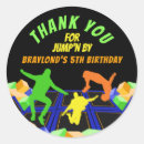 Search for trampoline jumping stickers Trampoline park birthday