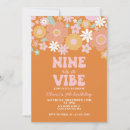 Search for orange party invitations Retro