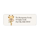 Search for giraffe return address labels Green