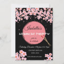 Search for sakura birthday invitations Pink