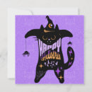 Search for black cat halloween cards Vintage