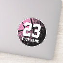 Search for basketball fan stickers Vintage