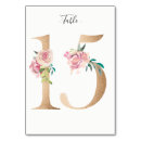 Search for 15 tables table cards Watercolor