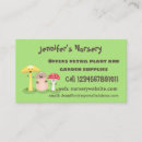 Search for mushroom business cards Whimsical