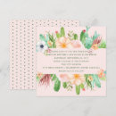 Search for succulent plant wedding invitations Desert