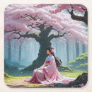 Search for japanese cherry blossom coasters Floral
