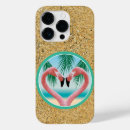 Search for flamingo love iphone cases Beach