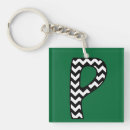 Search for monogram p key rings Initial