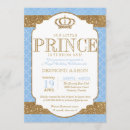 Search for royal blue prince invitations Boy