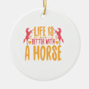 Search for horse christmas tree decorations Life