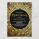 Search for glamour bridal shower invitations Trendy