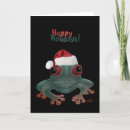 Search for frog christmas cards Humourous