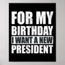 Search for birthday wanted posters President