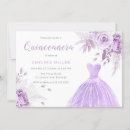 Search for lavender quinceanera invitations Roses