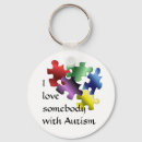 Search for autism month key rings April